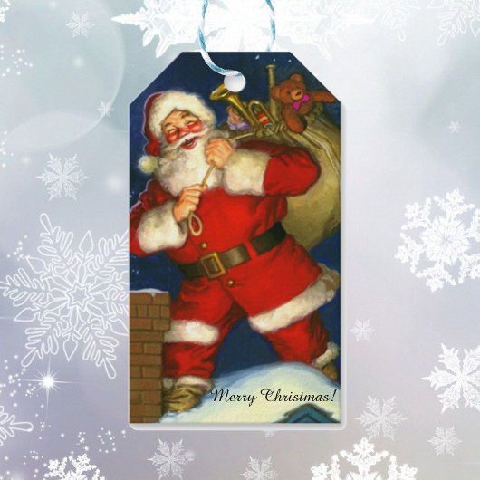 Jouw naam kerstfeest cadeaulabel