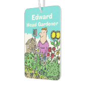 Jouw naam Keuze. Head Gardener Luchtverfrisser (Links)