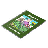 Jouw naam Keuze. Head Gardener Notitieboek (Linkerzijde)