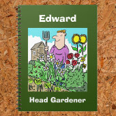Jouw naam Keuze. Head Gardener Notitieboek