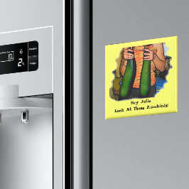 Jouw naam kijk naar die Zucchinis nationale dag au Magneet