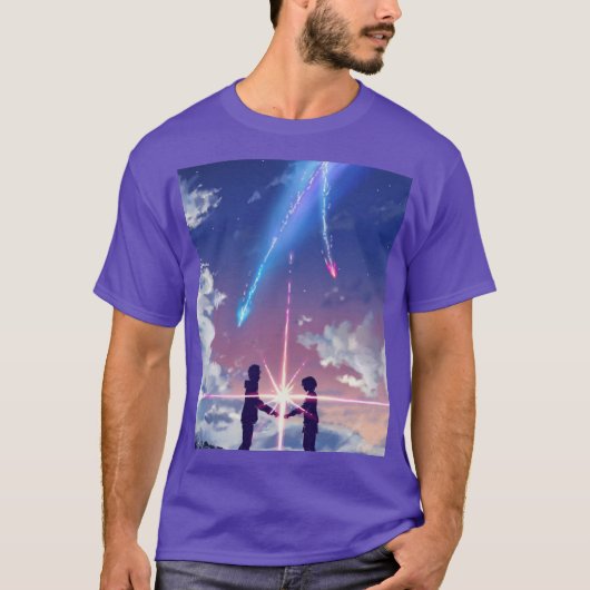 Jouw naam (Kimi no na wa) anime T-Shirt (Voorkant)