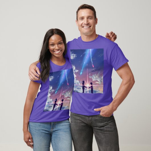 Jouw naam (Kimi no na wa) anime T-Shirt (Unisex)