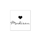 Jouw naam & logo aangepaste scripthandtekening Ink Rubberstempel (Afrduk)