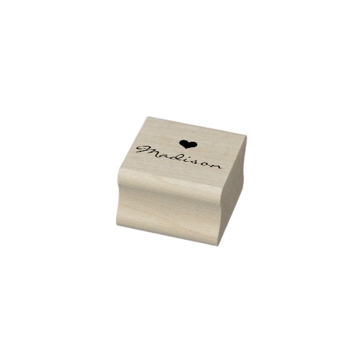 Jouw naam & logo aangepaste scripthandtekening Ink Rubberstempel (Stempel)