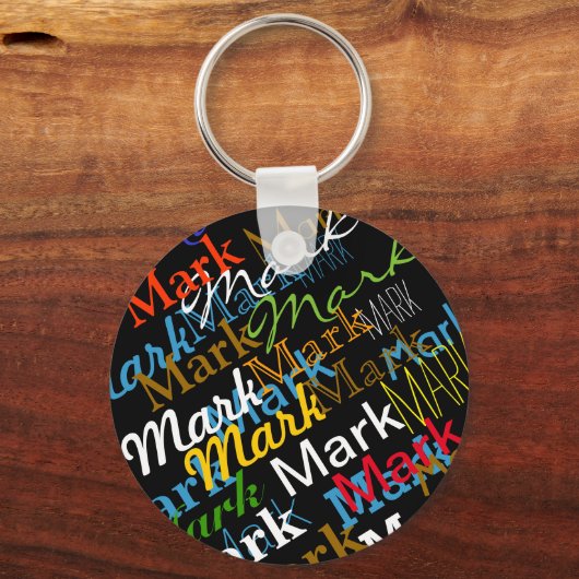 jouw naam / mijn naam aangepast sleutelhanger (Voorkant)