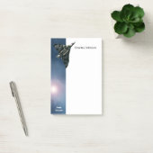 Jouw naam, militair vliegtuig, Avro Vulcan Post-it® Notes (Kantoor)