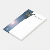 Jouw naam, militair vliegtuig, Avro Vulcan Post-it® Notes (Schuin)