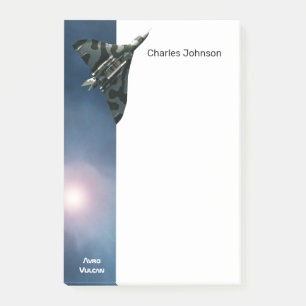 Jouw naam, militair vliegtuig, Avro Vulcan Post-it® Notes