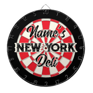 Jouw naam NEW YORK Deli stijl NYC Pride Dartbord
