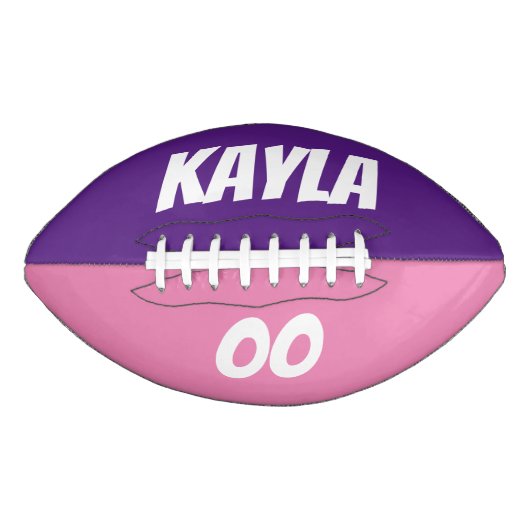 Jouw naam/NUMMER toevoegen - Football (Voorkant)