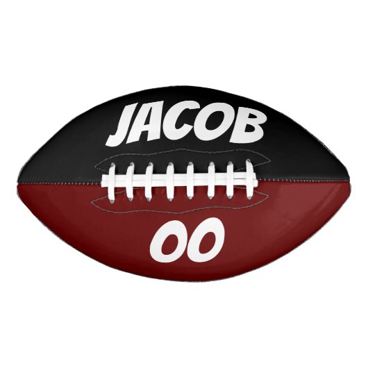Jouw naam/NUMMER toevoegen - Football (Voorkant)