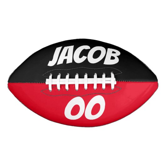 Jouw naam/NUMMER toevoegen - Football (Voorkant)