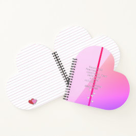 Jouw naam of boodschap met kruiswoorden? Over roze Notitieboek