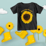Jouw naam of korte quote zonnebloem<br><div class="desc">Zonnebloem Floral,  gepersonaliseerd met naam of iets wat je maar wilt!</div>