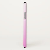 Jouw naam of Word | Roze Ombre Gradatie Case-Mate iPhone Case (Achterkant / rechts)