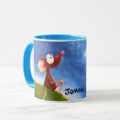 Jouw naam op deze mok (Voorkant links)