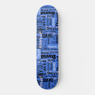JOUW NAAM op een bord met  naam voor skateboard