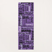 JOUW NAAM OP EEN JEUGD MATT  naamsteen Yogamat (Achterkant)