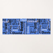 JOUW NAAM OP EEN JEUGD MATT  naamsteen Yogamat (Voorkant (horizontaal))