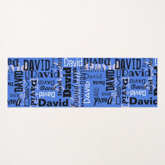 JOUW NAAM OP EEN JEUGD MATT  naamsteen Yogamat (Voorkant (horizontaal))