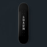 Jouw naam op een skateboard<br><div class="desc">Als u hulp nodig hebt,  vertel me wat u in de commentaardoos hieronder wilt en ik zal het voor u in om het even welke kleurendoopvont en de doopvont van uw keus maken. extreme sportshaun</div>