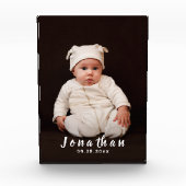 Jouw naam op maat fotoblokken (Voorkant)