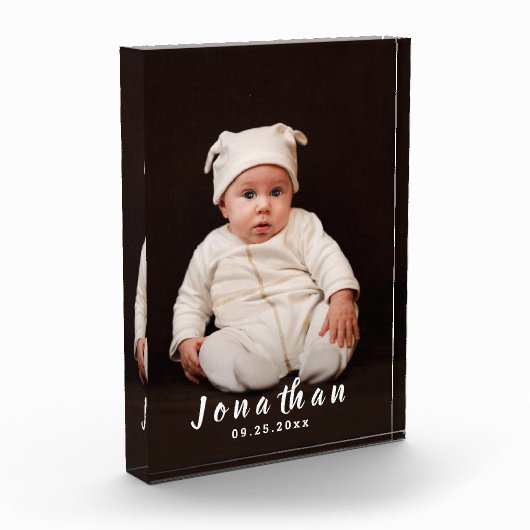 Jouw naam op maat fotoblokken (Links)