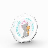 Jouw naam opslaan datum moederdag cadeau Beste moe Fotoblokken (Links)