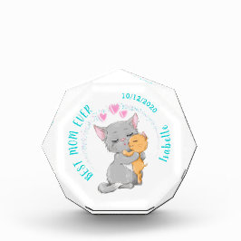 Jouw naam opslaan datum moederdag cadeau Beste moe Fotoblokken