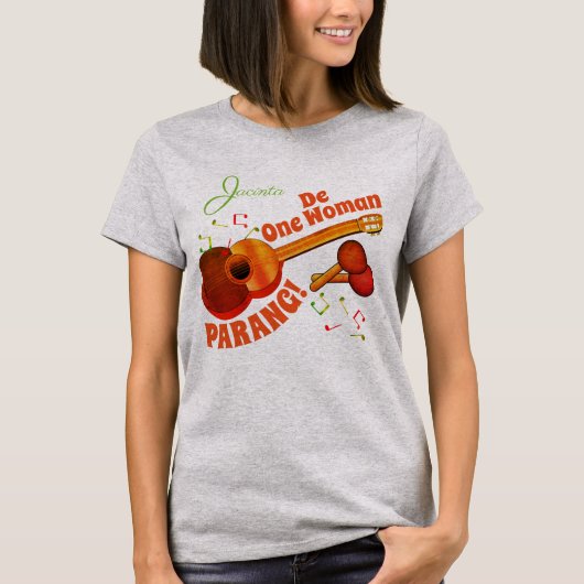 (Jouw naam-optioneel) One Woman Parang T-shirt (Voorkant)