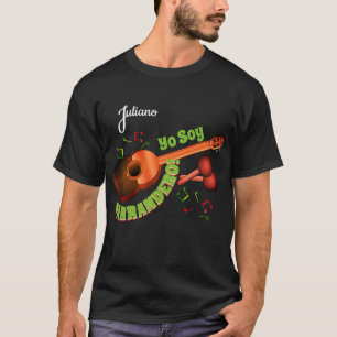 (Jouw naam-optioneel) "Yo Soy Parrandero" T-shirt