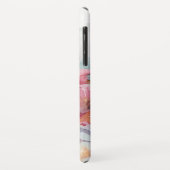 Jouw naam over de Waterverf van de lentevloeren Case-Mate iPhone Case (Achterkant/links)