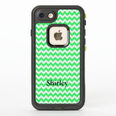 Jouw naam over Light Green Chevron (Achterkant)
