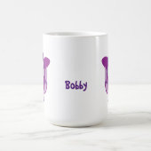 Jouw naam Paarse eekhoorn Kantoor Koffiemok (Center)