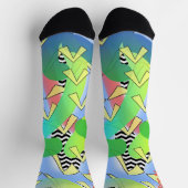 JOUW NAAM Personaliseer Multi Collage Crew Sokken (Top)