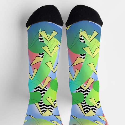 JOUW NAAM Personaliseer Multi Collage Crew Sokken (Top)