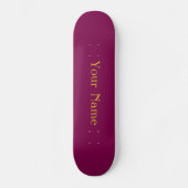 Jouw naam personaliseert wijn persoonlijk skateboard (Voorkant)