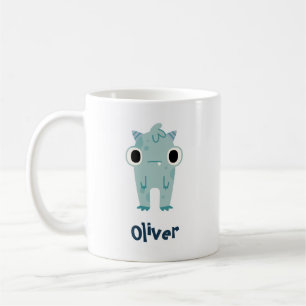 Jouw naam personaliseren met Cute Monster Koffiemok
