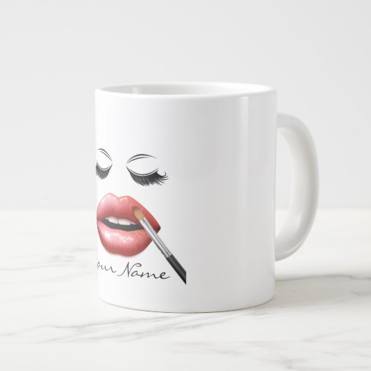 jouw naam persoonlijke liften en e-mails grote koffiekop (Voorkant rechts)