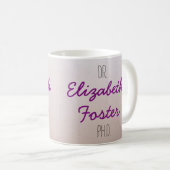 Jouw naam PhD Afstuderen Mok (Voorkant rechts)