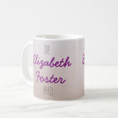 Jouw naam PhD Afstuderen Mok (Voorkant links)