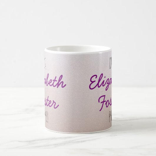 Jouw naam PhD Afstuderen Mok (Center)