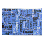 Jouw naam  Pillow Kinder Boys Hoesje Kussensloop (Achterkant)