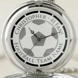 Jouw naam plus naam van Football team Zakhorloge