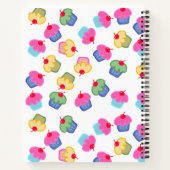 Jouw naam, recept boek, cupcakes, kleur notitieboek (Achterkant)