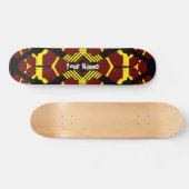 Jouw naam  skateboard (Horizontaal)