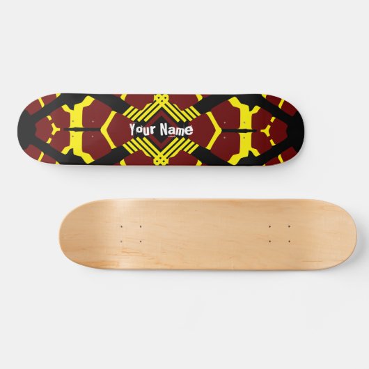 Jouw naam  skateboard (Horizontaal)