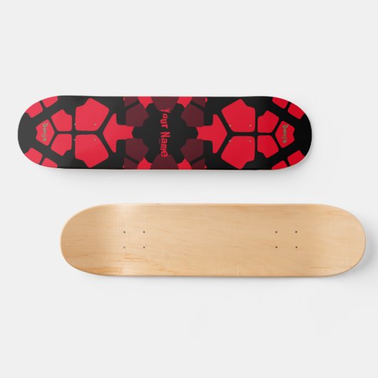 Jouw naam  skateboard (Horizontaal)