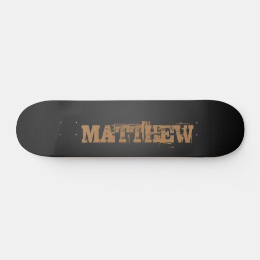 Jouw naam skateboard (Horizontaal)